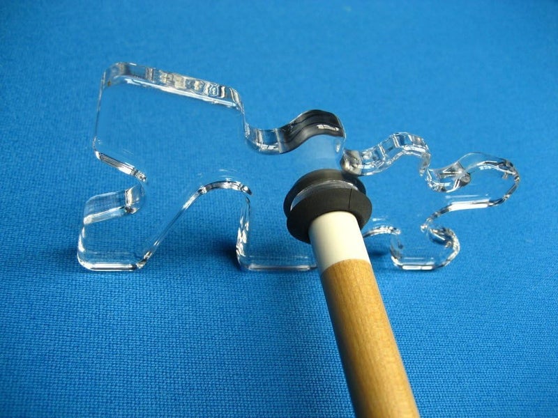 KAMUI VUE Clear Pool Cue Bridge Head - Image 2